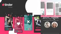 1818+ Tinder Match Mockup Advanced Photoshop Design Free