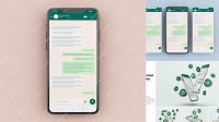 1819+ Whatsapp Mockup Premium Mockup Freebie