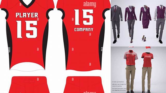 1821+ Uniform Mockup Free Easy Editable