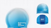 1822+ Swim Cap Mockup Smart PNG Image