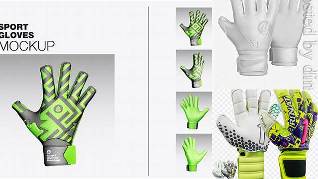 1825+ Goalkeeper Gloves Mockup PSD Download