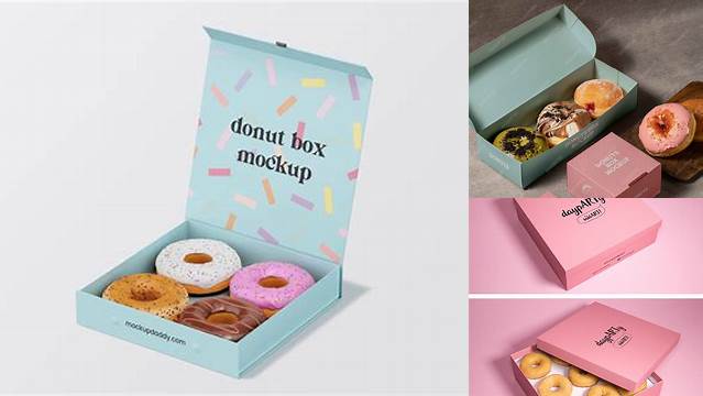 1832+ Donut Mockup Free Exclusive Layered PSD Mockup