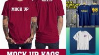 1842+ Download Mockup Kaos Depan Belakang Psd Gratis High-Quality PSD Files