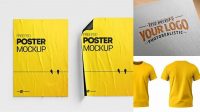 1842+ Free Download Yellow Images Mockup High-Quality PSD