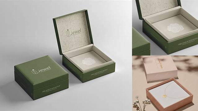 1849+ Free Jewelry Box Mockup Unique Free Photoshop Files