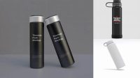 1851+ Thermos Mockup Free Premium Quality PSD Freebie