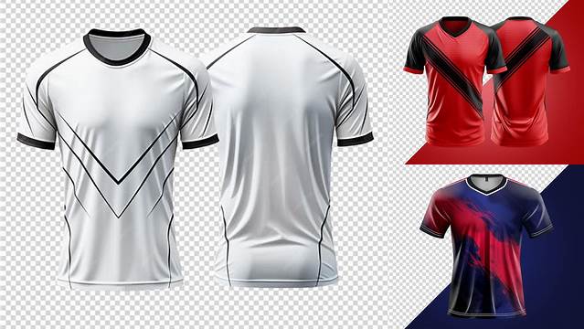 1855+ Esports Jersey Template Psd Smart PNG Image