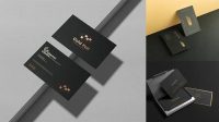 1863+ Gold Foil Business Card Mockup Download Free