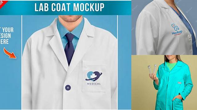 1866+ Lab Coat Mockup Free PSD Free Download