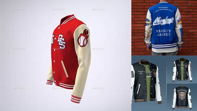 1867+ Mock Up Varsity PSD Download