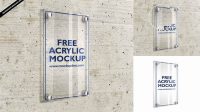 1869+ Acrylic Mockup Psd Free Digital Download