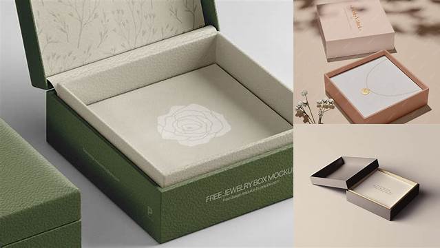 1871+ Jewelry Box Mockup Advanced Photoshop Template