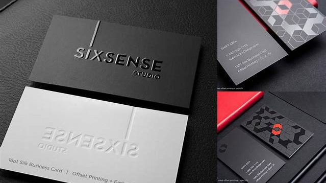 1878+ Spot Uv Business Card Mockup Free Download Best for Showcase