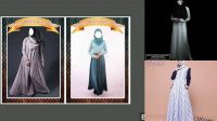 1895+ Mockup Baju Gamis Custom PSD Mockup Template