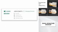 1896+ Email Signature Mockup Exclusive PSD Design Freebie