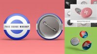 1900+ Button Mock Up Psd Modern PSD Templates