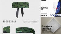 1902+ Free Bandana Mockup Free PSD