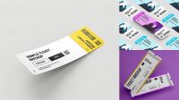 1904+ Ticket Mockup Free Digital Resource Free Download