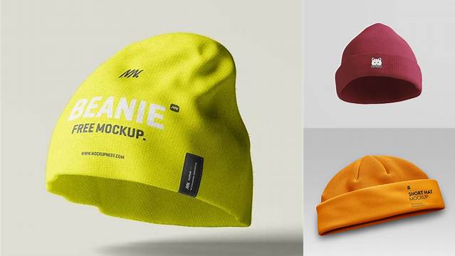 1905+ Beanie Mockup Psd Free Professional Graphic PSD Download