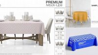 1907+ Free Tablecloth Mockup Best for Showcase