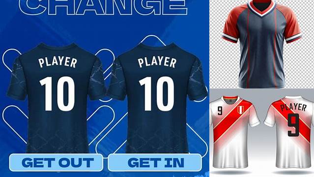 1909+ Soccer Jersey Template Psd Premium PSD Freebie