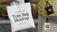 1911+ Tote Bag Mockup Elegant and Stylish Free PSD