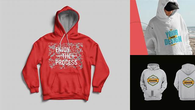 1914+ Free Mockup Hoodie High-Quality PSD