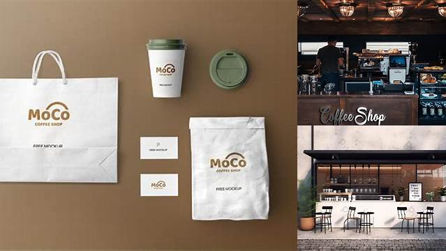 1917+ Coffee Shop Mockup For Free Download