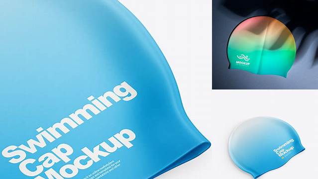 1921+ Swim Cap Mockup Free PSD Free Download