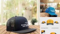 1925+ Trucker Hat Mockup Editable Mockup PSD