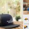 1925+ Trucker Hat Mockup Editable Mockup PSD