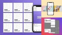 1928+ Mockup Instagram Feed For Free Download