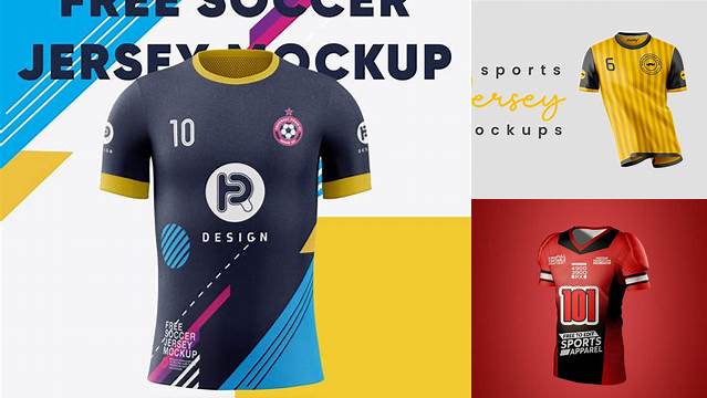 1931+ Football Jersey Mockup Free Premium Quality Freebie