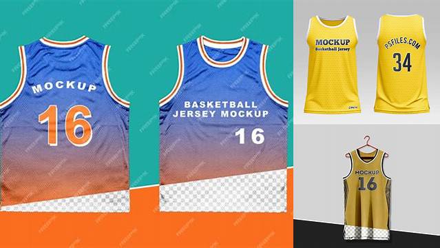 1934+ Basketball Jersey Mockup Psd Fully Customizable Photoshop Freebie