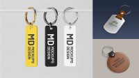 1937+ Keychain Mockup PSD Download