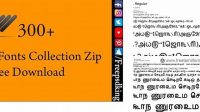 1939+ Tamil Fonts Ttf Collection Zip Free PSD