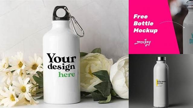 1944+ Aluminium Bottle Mockup Free Digital Download