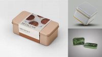 1951+ Tin Box Mockup Free Exclusive Free PSD Mockups