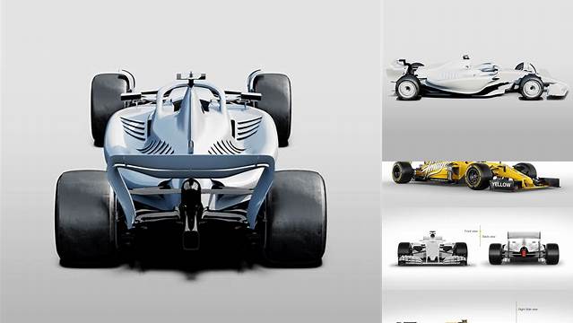 1953+ Formula 1 Car Mockup Digital Download