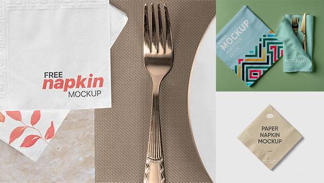 1973+ Napkin Mockup Free Hight Resolution