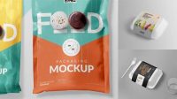 1978+ Plastic Pack For Food Mock-Up Smart Layer Mockup Free