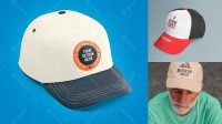 1980+ Dad Hat Mockup Psd Free Graphic Design Resource