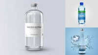 1982+ Clear Water Bottle PSD Mockup Free Download Design Mockup