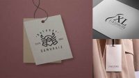 1991+ Fashion Logo Mockup Include TIFF