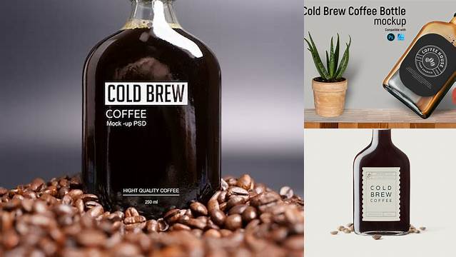 1992+ Cold Brew Mockup Free Easy-to-Use PSD Template