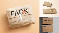 1993+ A4 Kraft Paper PSD Mockup Versatile PSD Mockup File