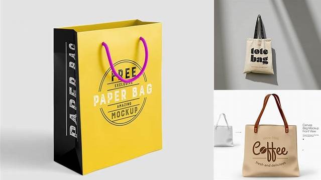 1998+ Waterproof Bag PSD Mockup Custom Mockup Graphic Design