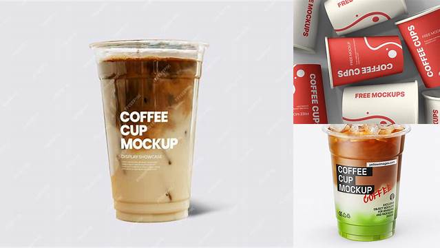 200+ Iced Coffee Cup Mockup Free Customizable Design Files