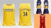 2008+ Basketball Jersey Mockup Front And Back Psd Free Hight Resolution