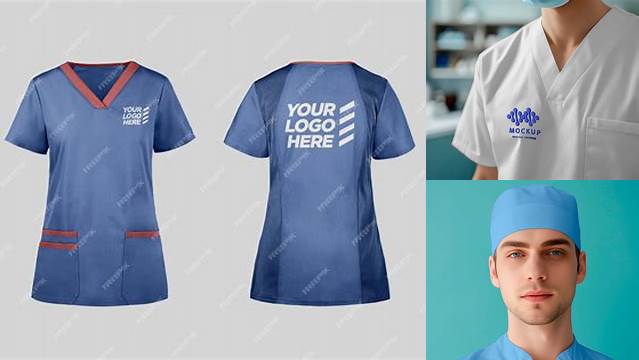 2009+ Medical Uniform Mockup Free PSD